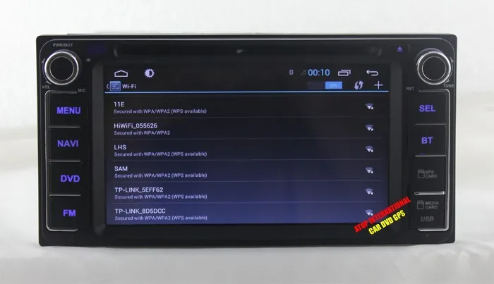 Best For Toyota Camry Corolla Vitz/Echo Corolla Ex Vios Hilux Terios Land Cruiser 100 Prado Car DVD GPS Android 4.4 Player Wifi Radio 11