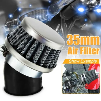 

35mm Gauze Air Filter Bent Tube 50-110CC Motorcycle Scooter ATV Quad Dirt Pit Bike