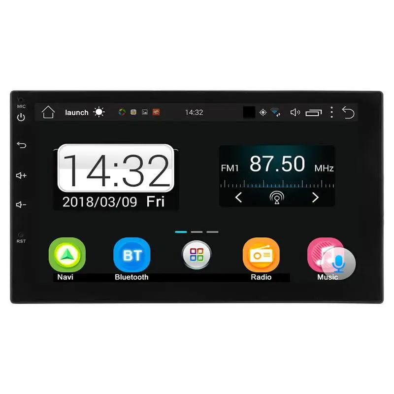 

7in Touch Screen Bluetooth Android Car Stereo MP5 FM Radio GPS Navigator Auto Stereo Audio Players FM Radio GPS Navigator