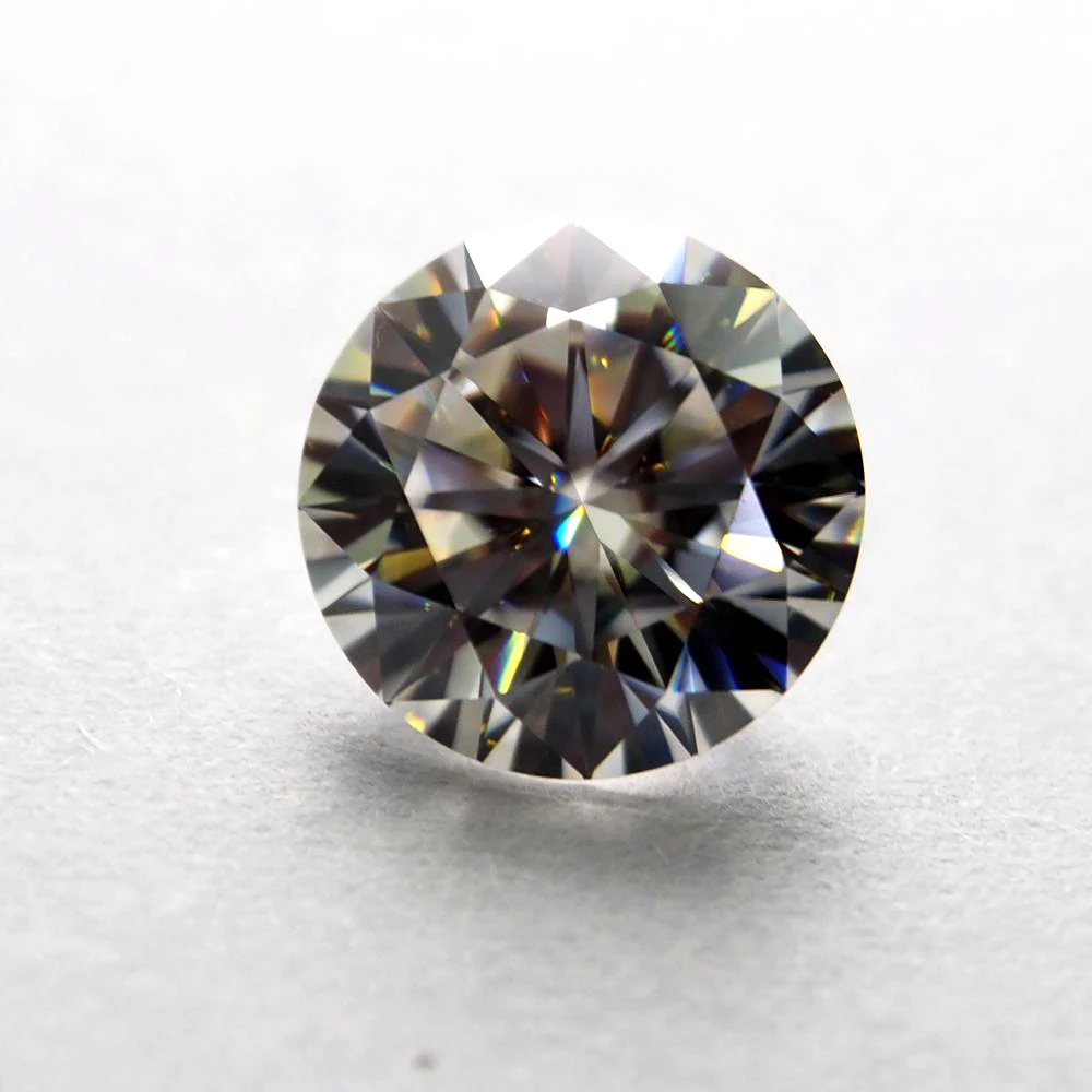 

9mm DEF Round White Moissanite Stone Loose Moissanite Diamond 3.0 carat for Wedding Ring