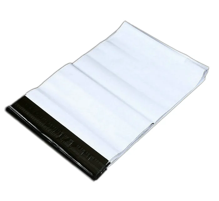 

50pcs White Self Adhesive Poly Mailer Mailing Bag Express Packing Plastic Mailers Shipping Package Bag
