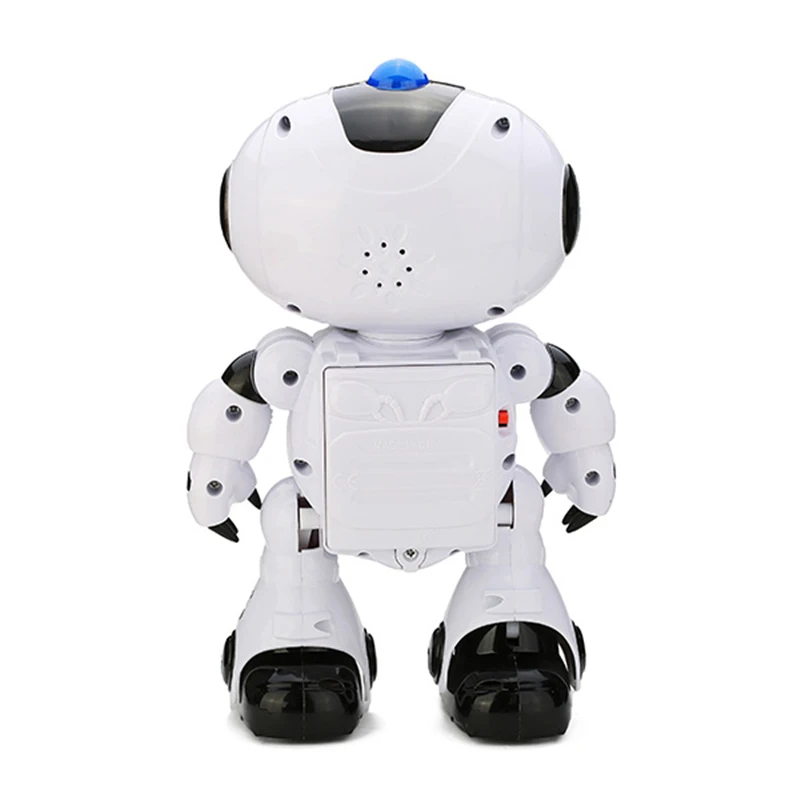 High Quality Domibot Electric Intelligent CuteRobot RC Musical Dancing Robot Walk Lightenning Robot For Children Gift