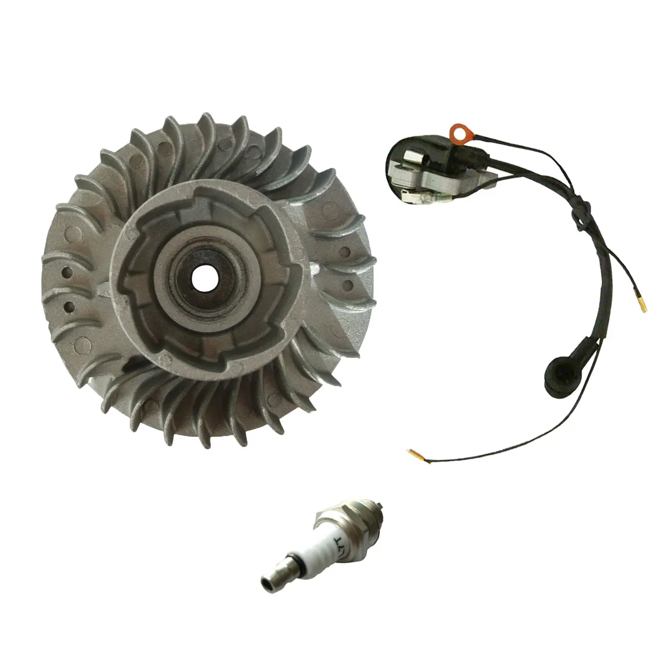 

Ignition Coil Fly Wheel Spark Plug For STIHL MS380 381 038 Chainsaw