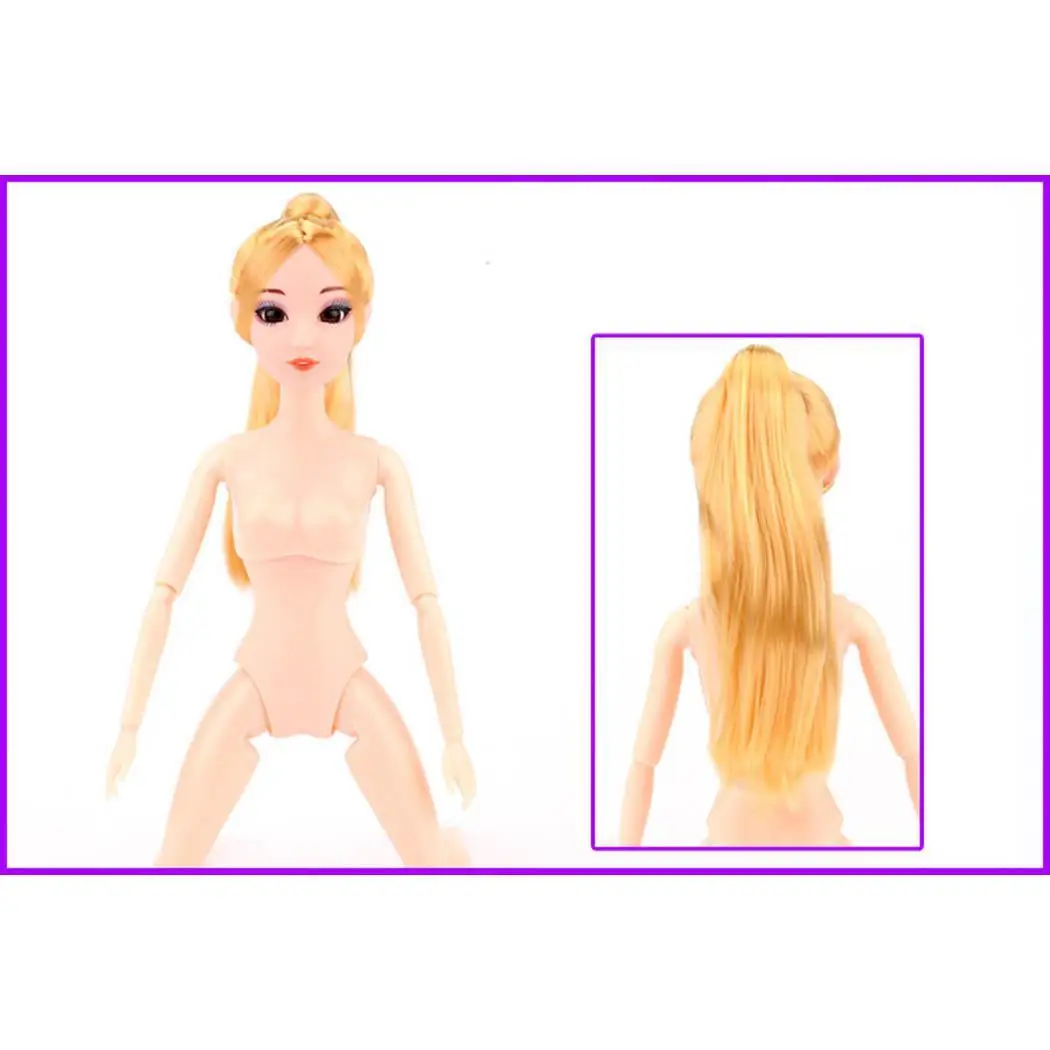 

Funny DIY Moving Naked Doll Mobile Joints Unisex Toys Casual 3D moving doll Cake Baking Decor Accessories