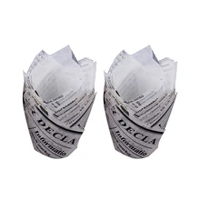 Botique-кухонные инструменты для торта 50 шт. мини-бумажная форма для капкейков мафинов Бумажные Формочки Для Выпекания лоток инструменты для украшения Выпечки Кондитерская чашка