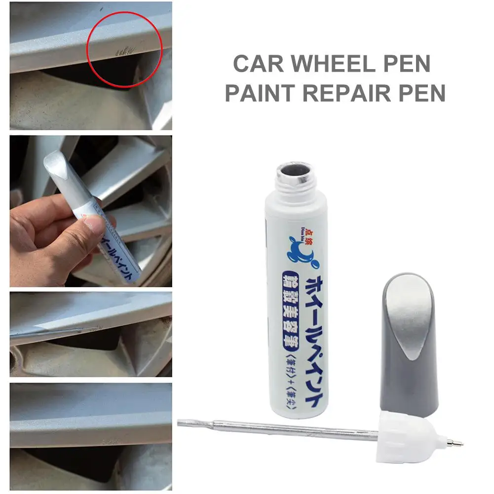 Ручка для ремонта автомобильных колес, водостойкая ручка для ремонта автомобильных колес, металлическая маркировка, граффити, маркер из алюминиевого сплава