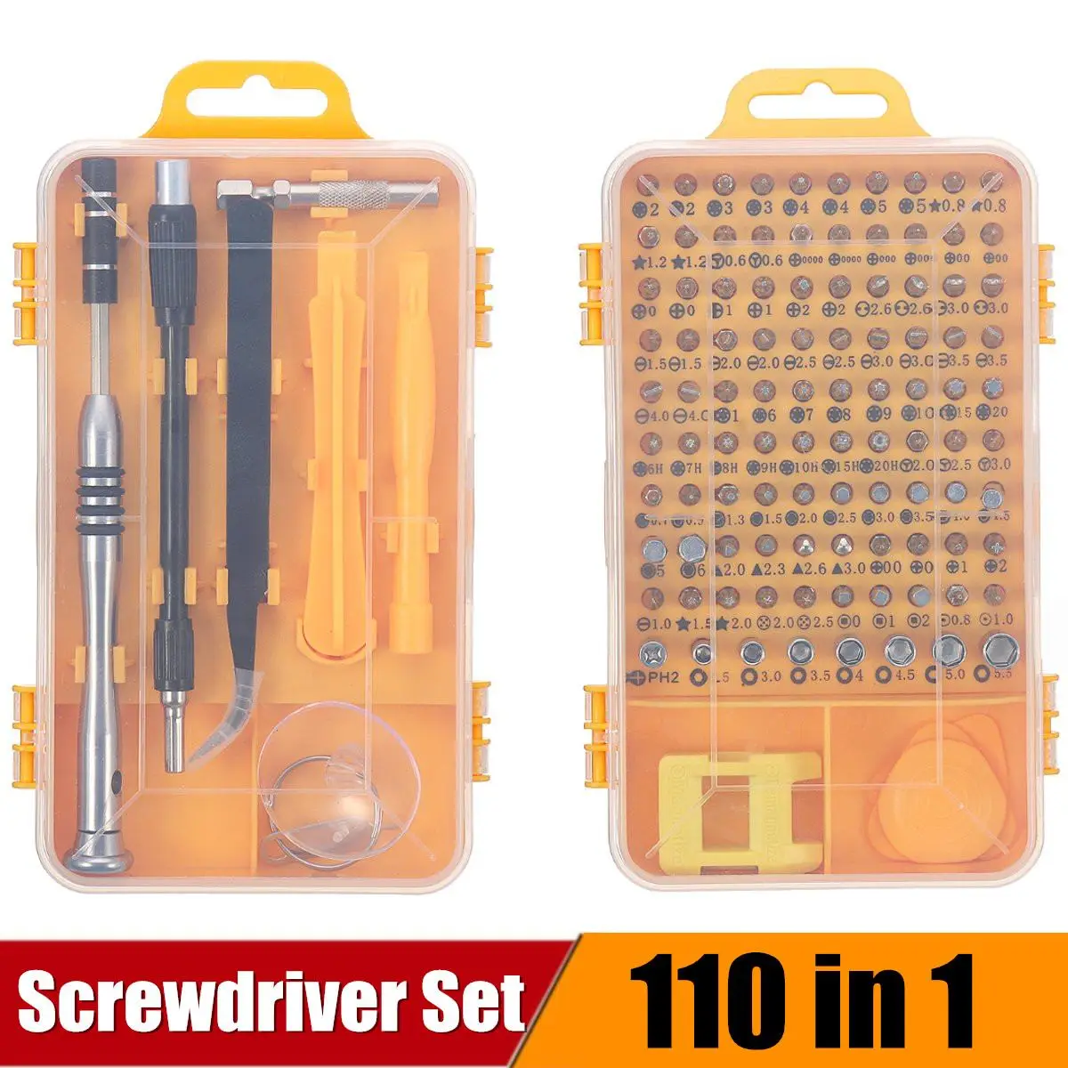 

108 in 1 Screwdriver Set Multi-function Computer PC Mobile Phone Digital Mini Electronic Device Repair Hand Home Tools Bit