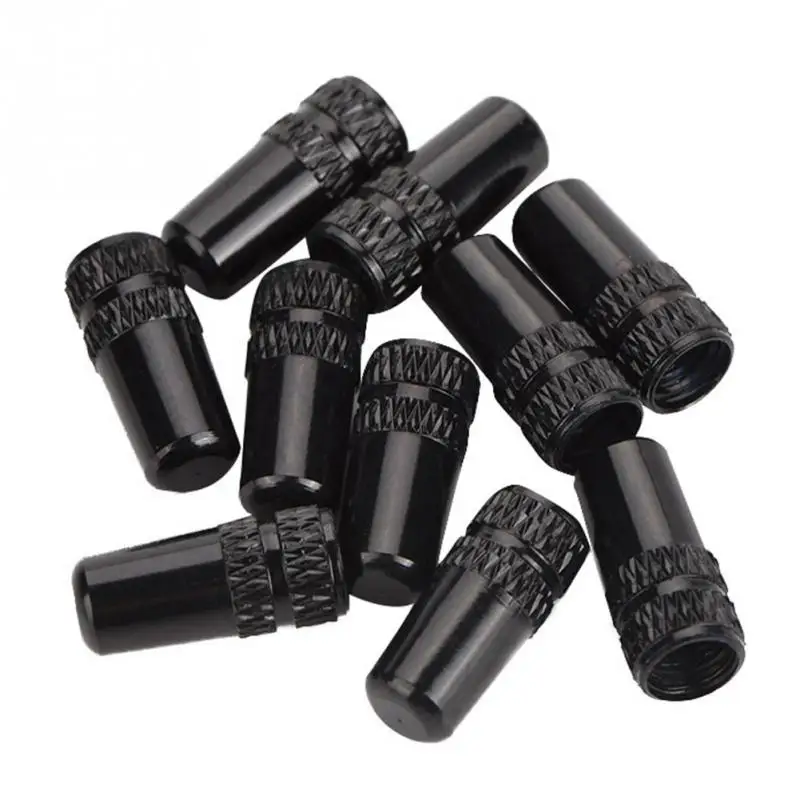 

10Pcs Bike Valve Cover Bicycle Wheel Tire Covered Protector Aluminum Alloy Tire French Valve Protective Stem Cover Bike Part