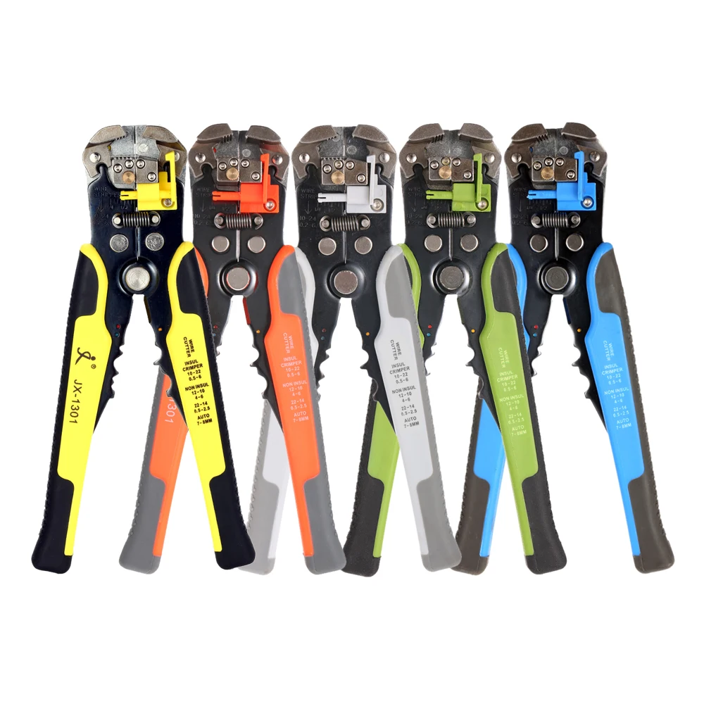Cable Wire Stripper Cutter Hand Crimper Multifunctional Terminal Stripping  Tool 