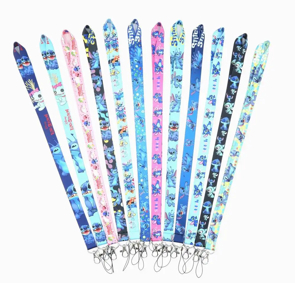 Spongebob Lanyard Stainless Steel D Ring Handmade Cell Phone Lanyard