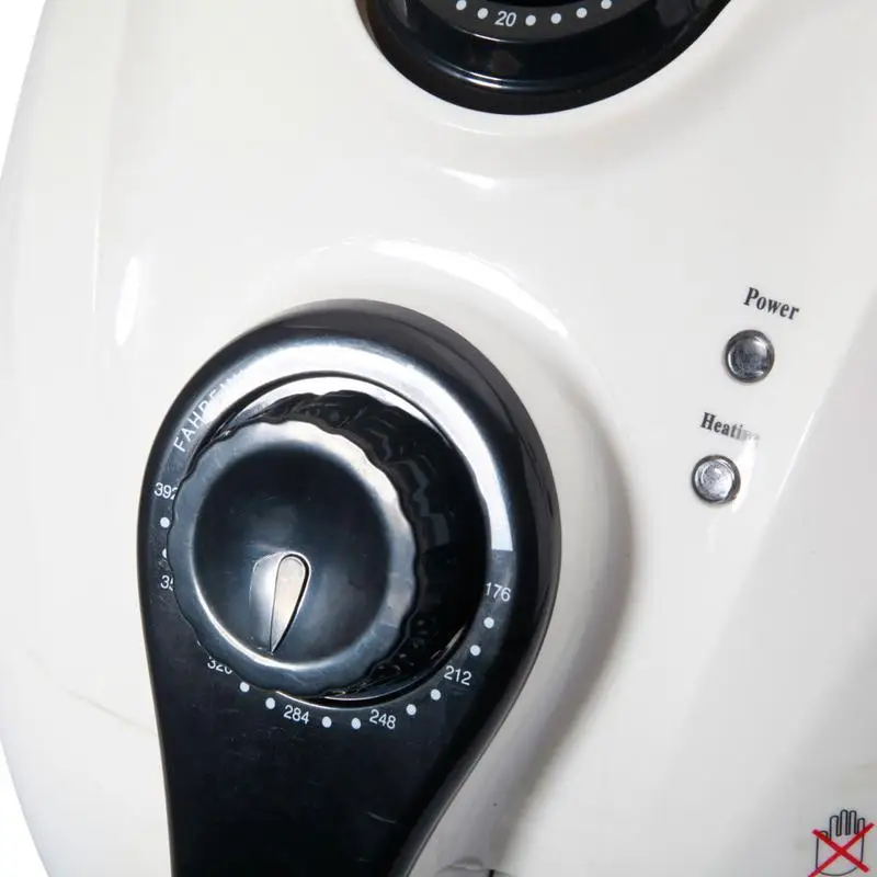 1500 W Smart Multifunktionale Elektrische Luft Friteuse mit Einstellbare Temperatur & Zeit Weiß