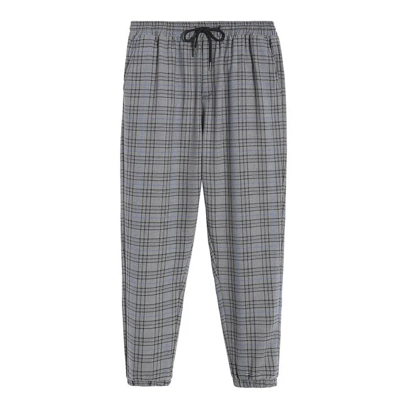 

Pioneer camp new arrival casual pants men brand clothing fashion loose plaid trousers men