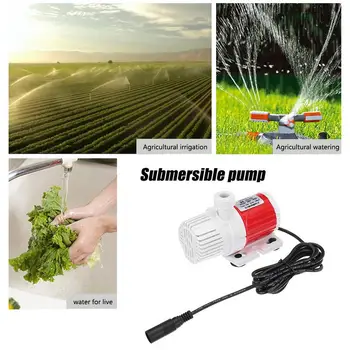 

Submersible Pump DC12V 20W Portable 1100L/H Max Lift 5M Water Pump Aquarium Fish Tank HG-028 Submersible Pump p25