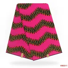 Горячая африканская вощеная ткань настоящие, из Анкары Африканский швейный материал настоящий воск настоящий гарантированный настоящий голландский воск