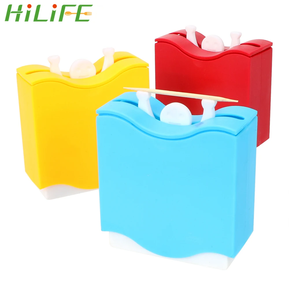 HILIFE Автоматическая Подставка Для Зубочисток Бытовая коробка зуб выбор