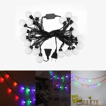 

20 LED Icicle fairy String Lights Christmas led Wedding Party Fairy Lights garland Outdoor Curtain Garden Decor
