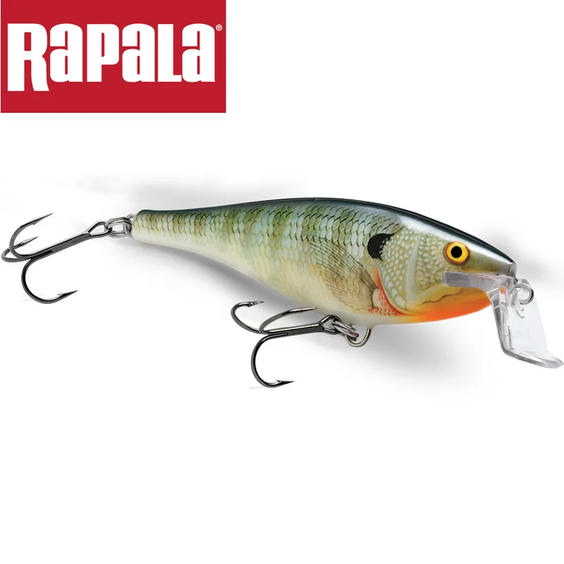 

Rapala Brand SHALLOW SHAD RAP SSRS09 Casting Fishing Lure 9cm 12g Hard Bait Dive 1.8-2.4m Quality Professional Minnow