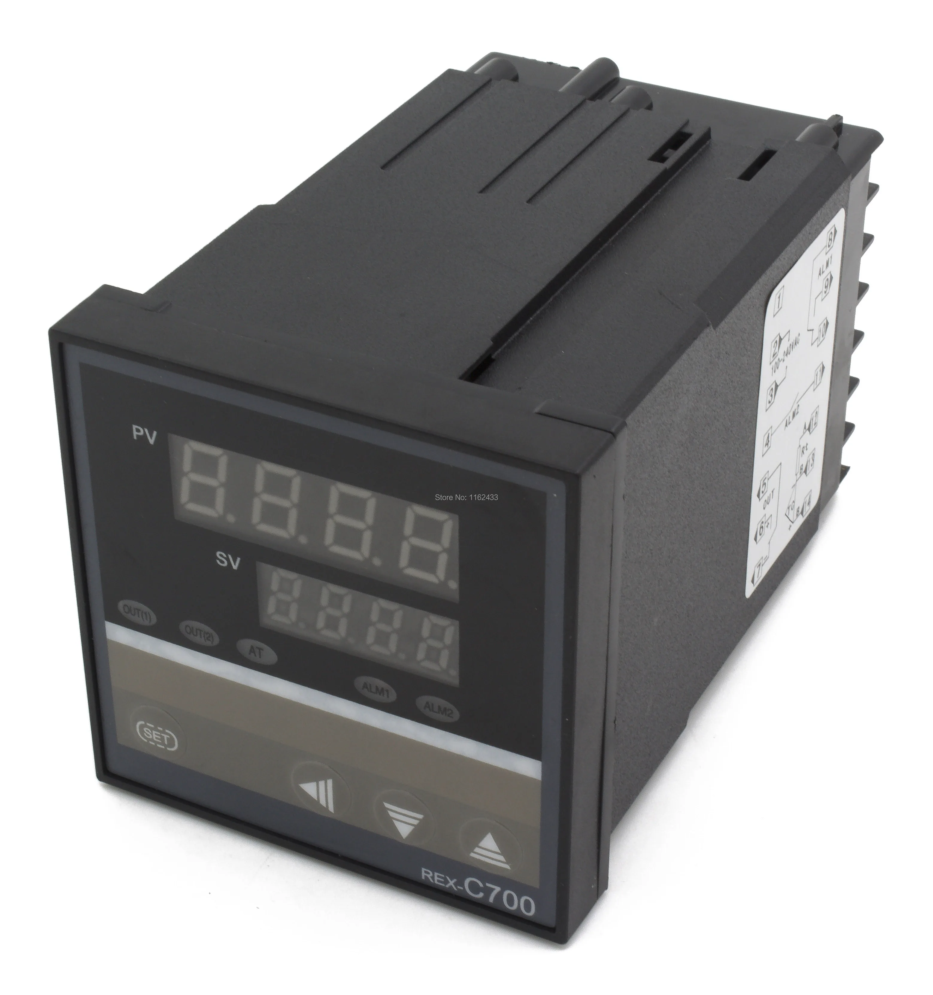 

REX-C700 SSR output temperature controller with thermocouple RTD input