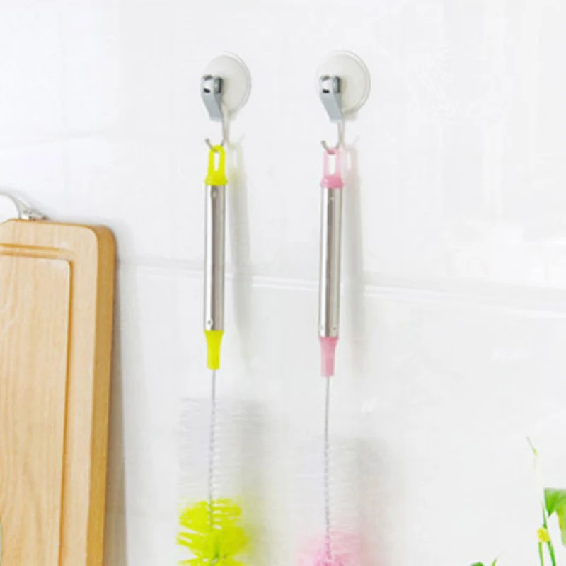Jual Dapur Rumah Panjang Menangani Hidangan Sikat Botol Kaca Cleaner Sikat untuk Mencuci Piring Pembersihan Botol Sikat Pembersih Alat