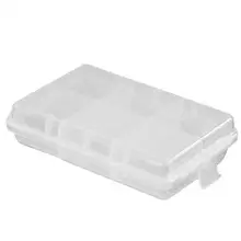 Коробка для рыболовных снастей Водонепроницаемая коробка для ловли нахлыстом Спиннер приманка гольян Поппер 6 отсеков рыболовные аксессуары