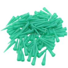 100 шт. 18 г пластиковые конические дозирующие наконечники TT советы клейкая жидкость игла дозатора Совместимость с жидкостями адгезивы пасты гели