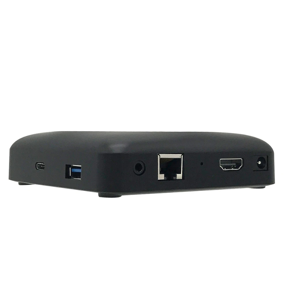 Magicsee N6 Max Android 7.1 Rom 2.4+5G Dual Wifi Tv Box Rk3399 Quad Core 4G+32G Smart Tv Box With Hd 4K Set Top Box(Eu Plug)