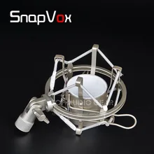 Паук микрофон ударопрочный Запись микрофон Стенд подвеска держатель Клип для MXL R144 006 007 008 Темпо USB V76t 440