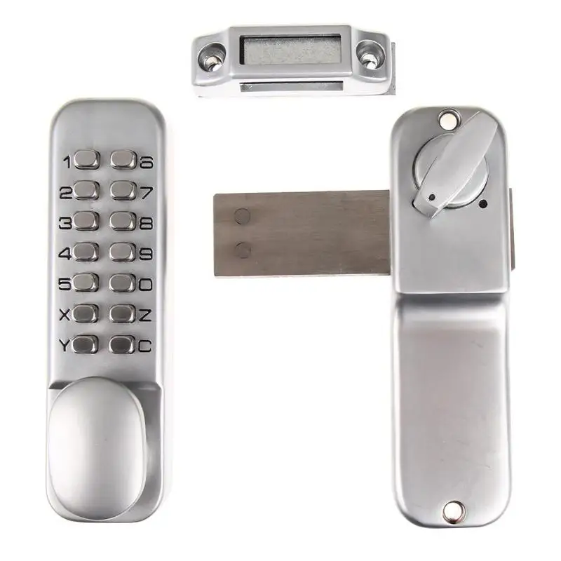 

Digital Mechanical Door Lock Zinc Alloy Push Button Entry Keyless Code Combination Lock Home Security Furniture Hardware