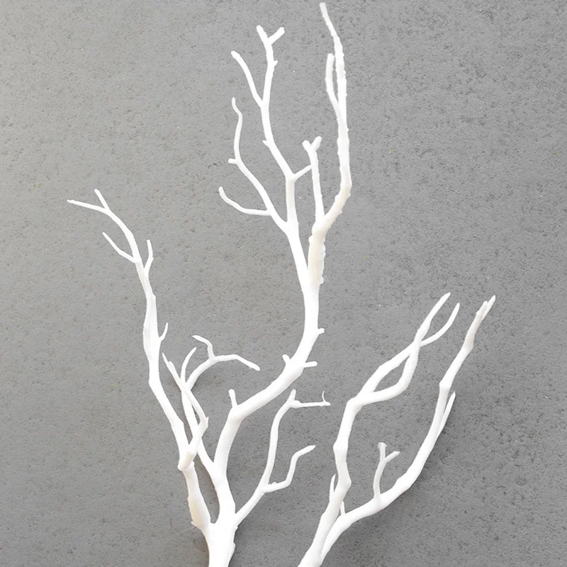 

1*Simulation branch 35 cm Dry Artificial Fake Foliage Plants Branch Tree Branch House Indoor Art