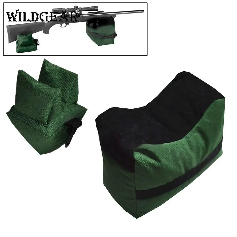 Portable Shooting Rear Gun Rest Bag Set Front & Rear Rifle Target