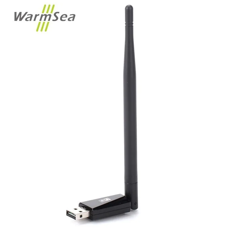 Беспроводной USB WiFi адаптер 150 Мбит/с Lan беспроводная сетевая карта портативный приемник Wi Fi 802.11b/g/n с CD