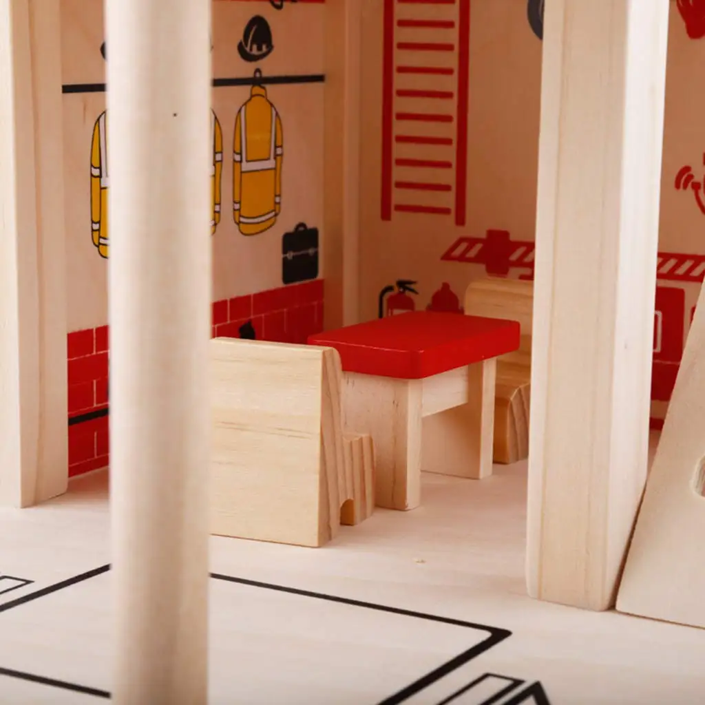 Деревянный Кукольный дом ролевая игра домик на колесах вертолет глаз-координация рук для раннего развития игрушки для Для детей