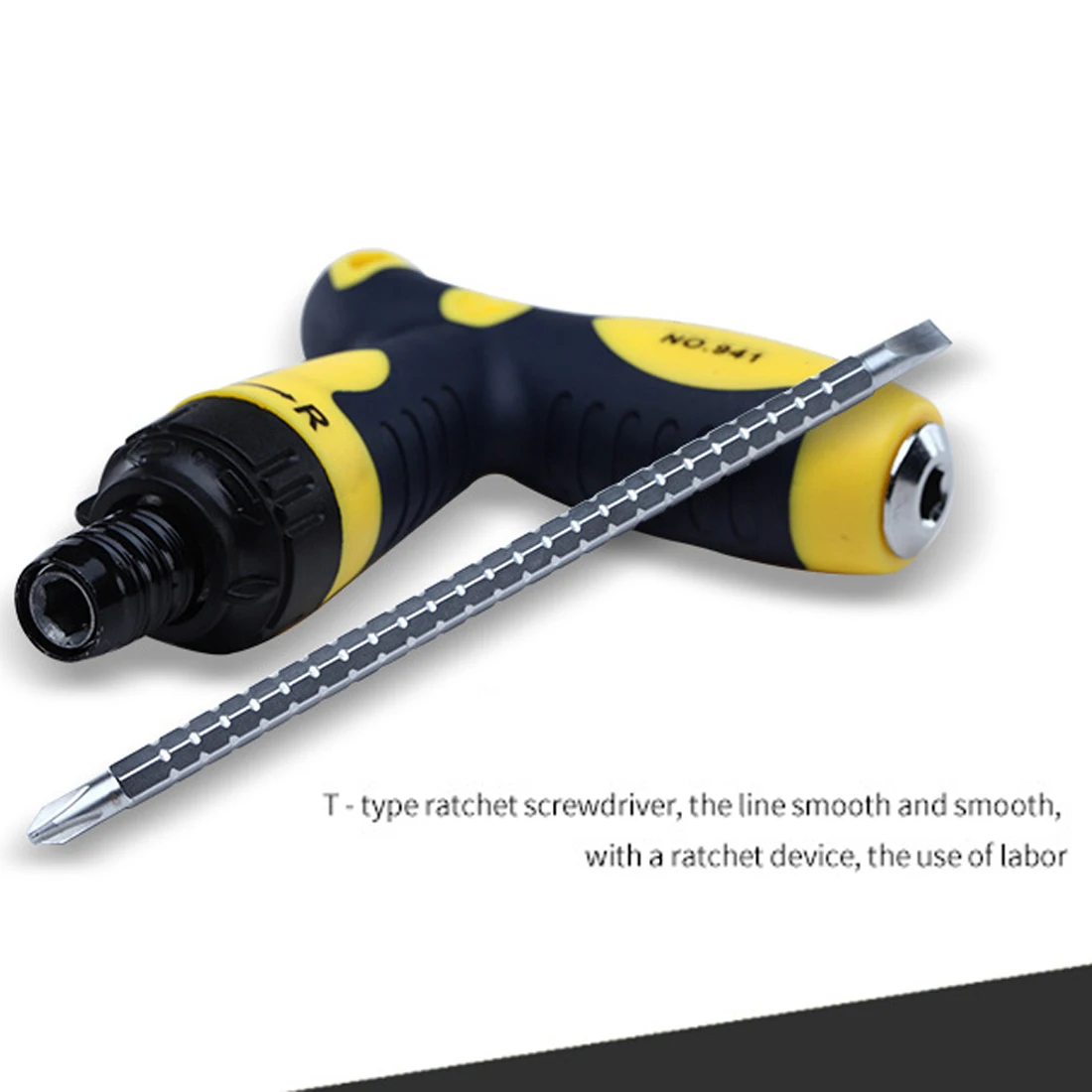 1PCS Screwdriver T type Anti slip Alloy Steel Multifunctional T Handle