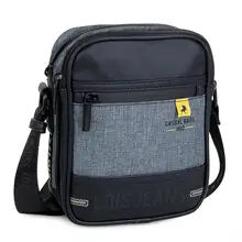 Lois модель Trenton на плечо сумка мужская полиэфирная цвет черный 96720