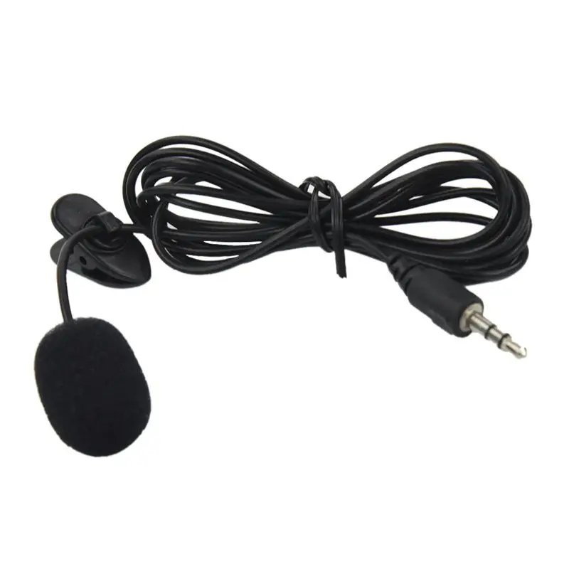 

microphone 3.5 mm Computer Clip-on Mini Microphone microfone mikrofon microfono mic microfoon lapel microphone #8
