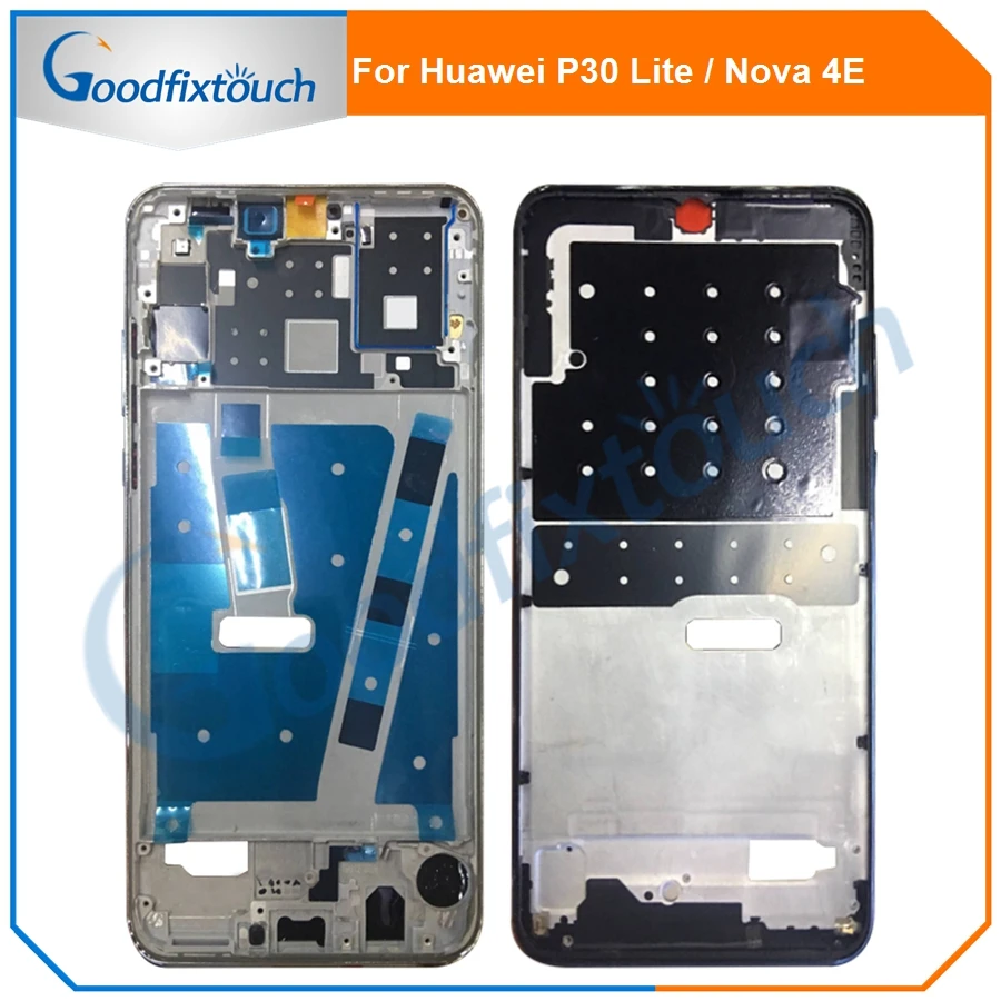 Корпус ЖК-дисплея для Huawei P30 Lite / Nova 4E P30Lite корпус передней рамки средняя рамка