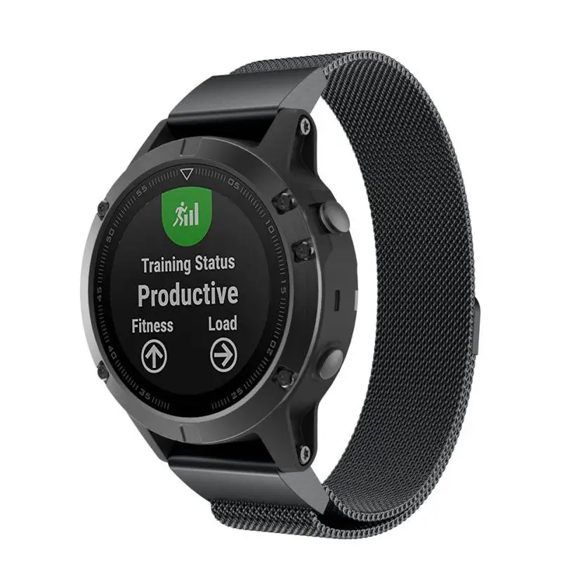 Ремешок для часов Garmin Fenix 5 5X 3 металлический браслет из нержавеющей стали замены