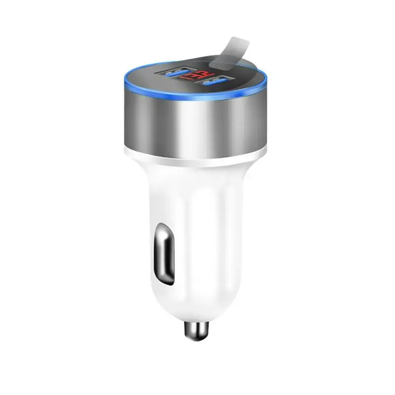 20109 Новый 3.1A USB Dual Порты и разъёмы машинная Зажигалка для сигарет Зарядное