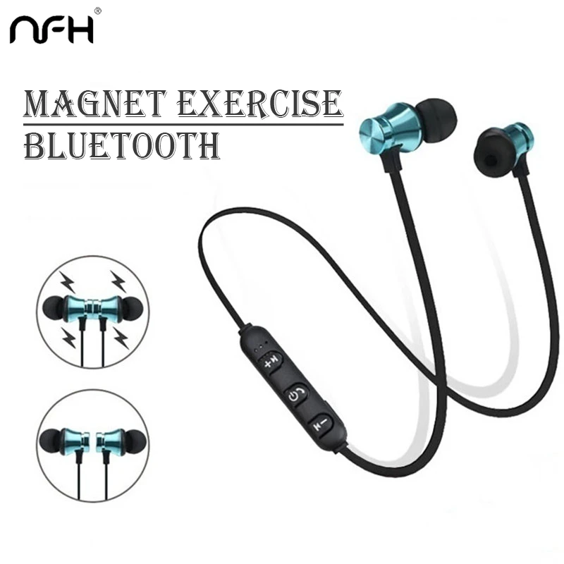 

XT11 Bluetooth 4.2 Wireless Earphone with Mic XT 11 For on iPhone & Android Sports Running Headsets Neckband Microphone Earbuds