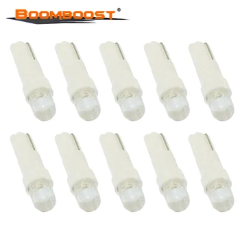 

10pcs 12V Dashboard Car width lamp T5 Wedge W2 1LED W5W LED light