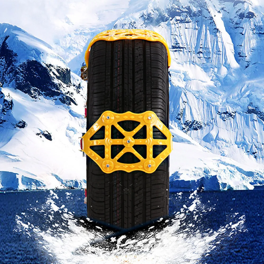 Safe Guarding Car Snow Tire Chains Universal Black Steel Security Anti Slip Styling | Автомобили и мотоциклы