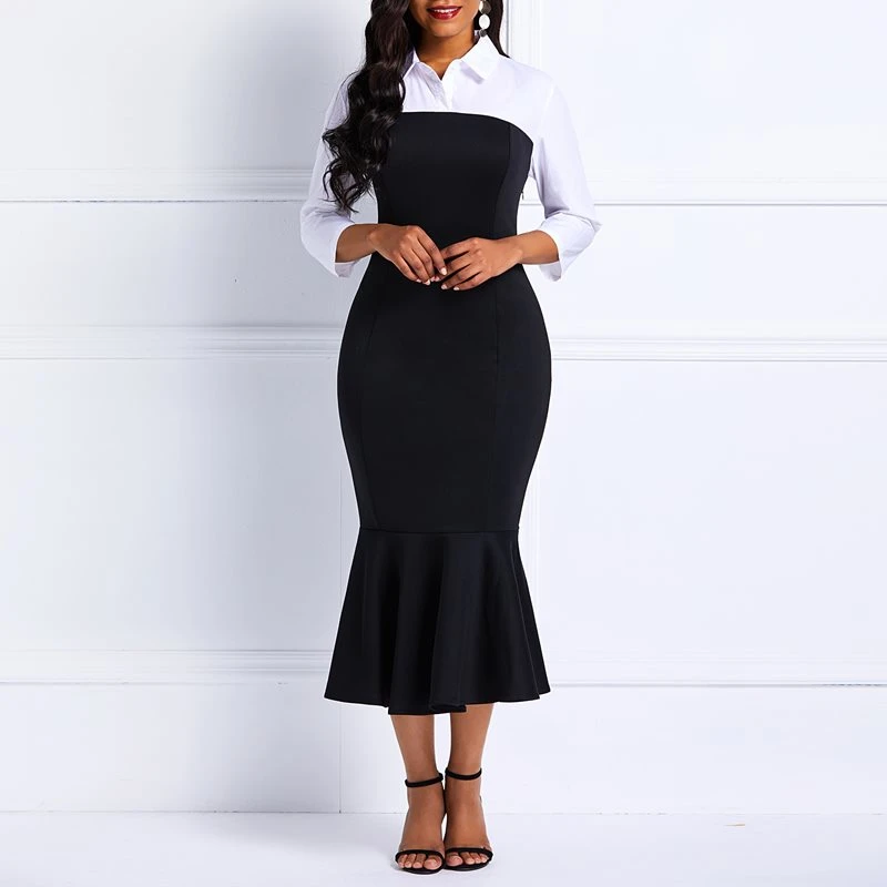 classic office dresses