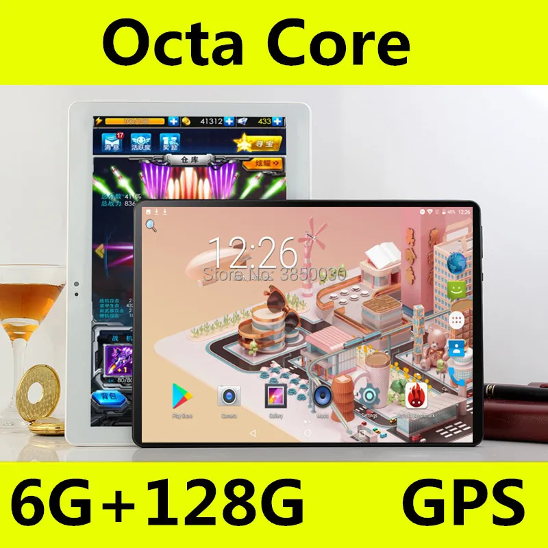 2020 хит продаж 10 дюймов 3G/4G телефонный звонок планшетный ПК Android 8 0 Восьмиядерный