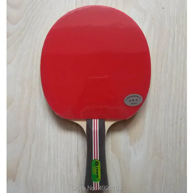 

Original yinhe 03b table tennis racket finished racket ping pong racquet game fast attack with loop