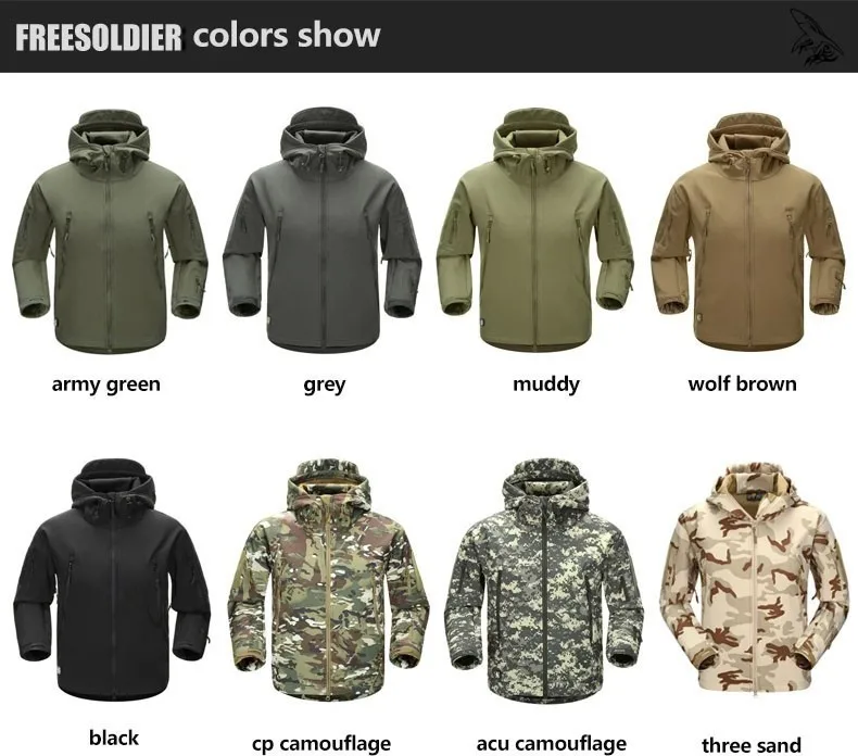Уличные Тактические Водонепроницаемые куртки V 5 0 softshell Мужская охотничья одежда