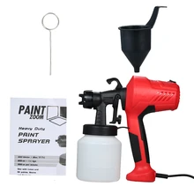 JR-1820 230-240 в 400 Вт Электрический распылитель краски пистолет безвоздушная краска Мини спрей машина для Покраска дерева с распылителем чашки