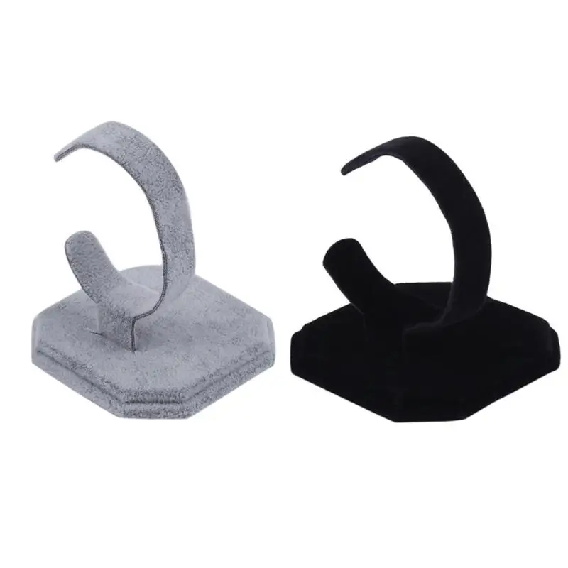 

Lint C Type Design Jewelry Bracelet Watch Display Rack Stand Holder