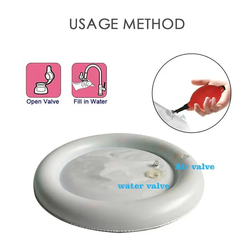 Inflatable Water Pad Toy Baby Patted Environmentally PVC Inflatable Prostrate Water Game Cushion Interactive Toy for Child Kid