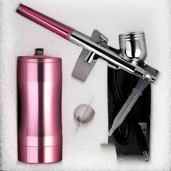 

Airbrush Kit Portable Beauty Spray Gun Special Compressor HVLP Suit Air Brush Compressor 0.3mm Needle Art Tool
