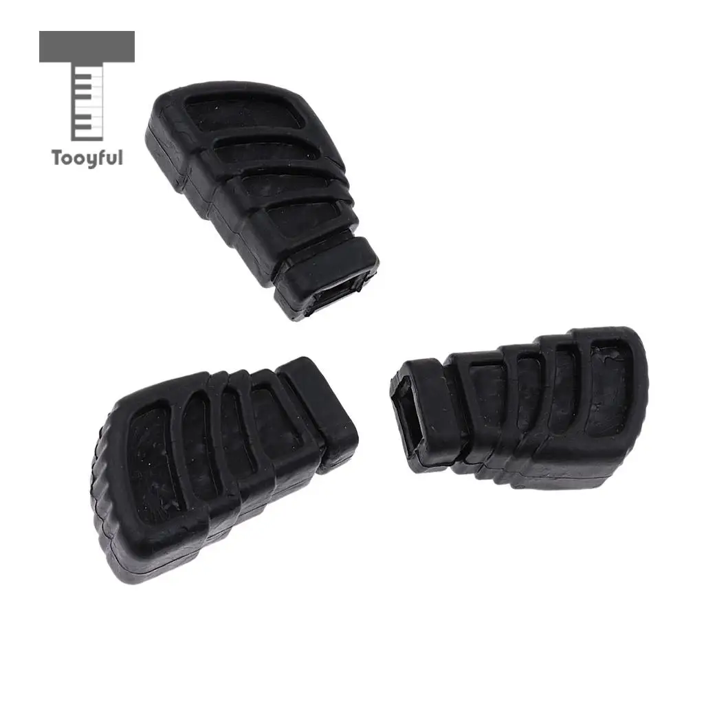 Rubber Feet for Drum Hardware 3pcs Replacement